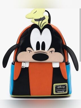 NWT Loungefly (pre-Funko) Disney Goofy figural mini backpack